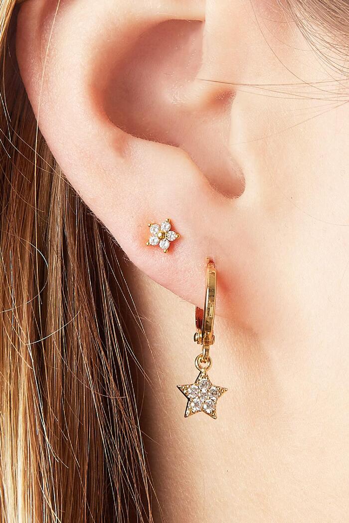 Piercing Tiny Flower Gold Copper Picture2